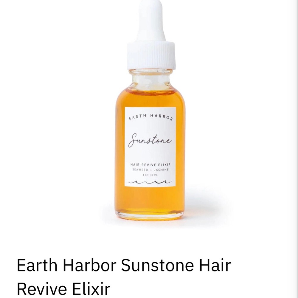 EARTH HARBOR Sunstone hair revive elixir...FULL size.